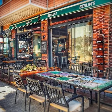 Five Bedroom Living, Triplex With Big Private Garden, Fifty Meters To Sea In Urla, Sleeps Twelve, Three Baths Willa