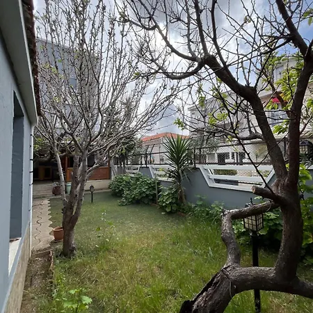 Five Bedroom Living, Triplex With Big Private Garden, Fifty Meters To Sea In Urla, Sleeps Twelve, Three Baths Urla