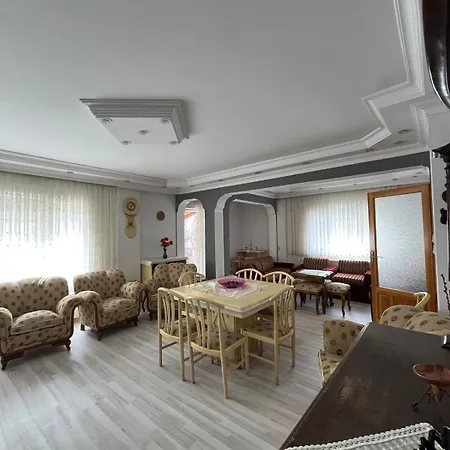 Five Bedroom Living, Triplex With Big Private Garden, Fifty Meters To Sea In Urla, Sleeps Twelve, Three Baths