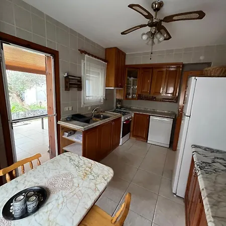 Five Bedroom Living, Triplex With Big Private Garden, Fifty Meters To Sea In Urla, Sleeps Twelve, Three Baths Willa