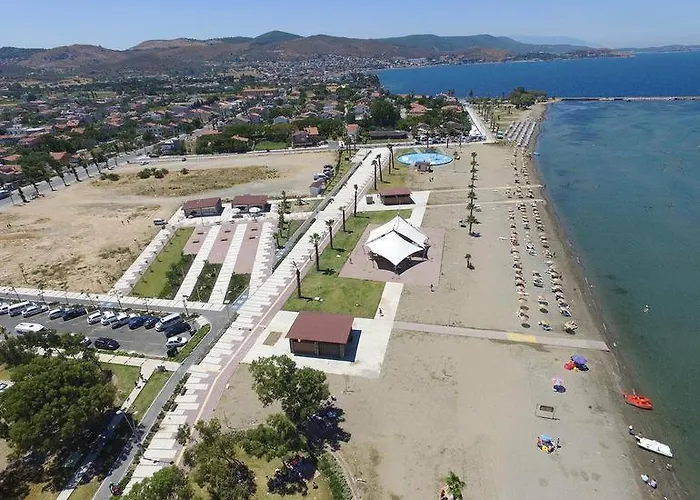 Five Bedroom Living, Triplex With Big Private Garden, Fifty Meters To Sea In Urla, Sleeps Twelve, Three Baths *