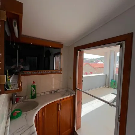 Five Bedroom Living, Triplex With Big Private Garden, Fifty Meters To Sea In Urla, Sleeps Twelve, Three Baths Villa Urla