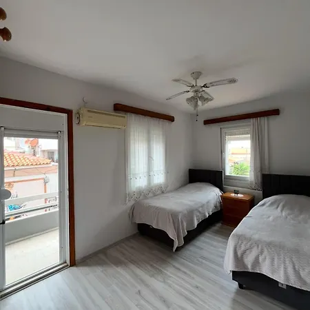 Five Bedroom Living, Triplex With Big Private Garden, Fifty Meters To Sea In Urla, Sleeps Twelve, Three Baths *