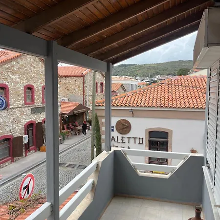 Villa Five Bedroom Living, Triplex With Big Private Garden, Fifty Meters To Sea In Urla, Sleeps Twelve, Three Baths *