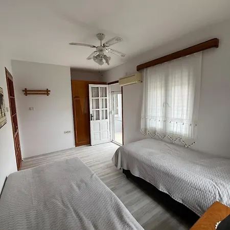 Villa Five Bedroom Living, Triplex With Big Private Garden, Fifty Meters To Sea In Urla, Sleeps Twelve, Three Baths *