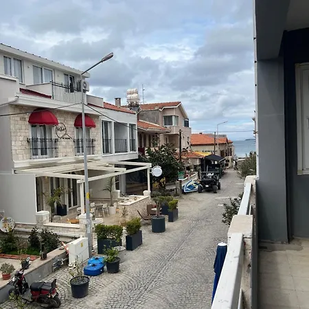 Five Bedroom Living, Triplex With Big Private Garden, Fifty Meters To Sea In Urla, Sleeps Twelve, Three Baths Villa *