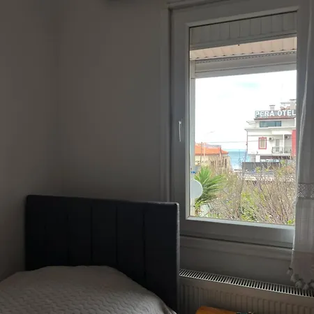 Villa Five Bedroom Living, Triplex With Big Private Garden, Fifty Meters To Sea In Urla, Sleeps Twelve, Three Baths *