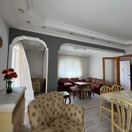 Villa Five Bedroom Living, Triplex With Big Private Garden, Fifty Meters To Sea In Urla, Sleeps Twelve, Three Baths