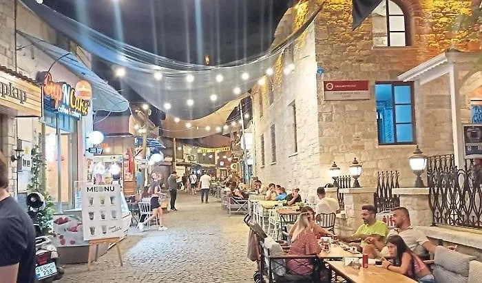 Five Bedroom Living, Triplex With Big Private Garden, Fifty Meters To Sea In Urla, Sleeps Twelve, Three Baths * Urla