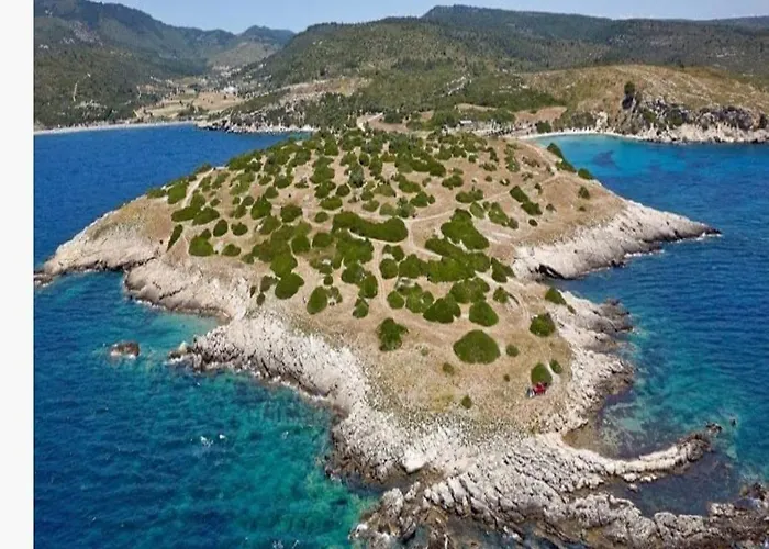 Five Bedroom Living, Triplex With Big Private Garden, Fifty Meters To Sea In Urla, Sleeps Twelve, Three Baths *