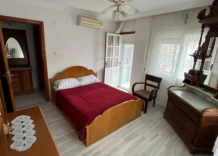 Five Bedroom Living, Triplex With Big Private Garden, Fifty Meters To Sea In Urla, Sleeps Twelve, Three Baths *