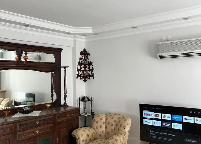 Five Bedroom Living, Triplex With Big Private Garden, Fifty Meters To Sea In Urla, Sleeps Twelve, Three Baths * Urla