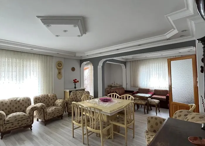 Five Bedroom Living, Triplex With Big Private Garden, Fifty Meters To Sea In Urla, Sleeps Twelve, Three Baths