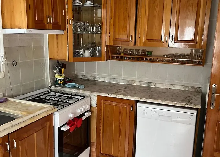 Five Bedroom Living, Triplex With Big Private Garden, Fifty Meters To Sea In Urla, Sleeps Twelve, Three Baths *